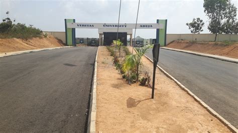 Erosion Control and Road Construction at Veritas University Abuja ...