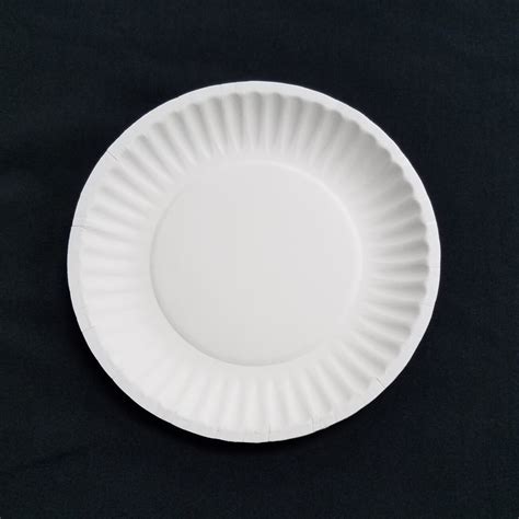 6" PAPER PLATE UNCOATED VINTAGE 1000CT - South Holland Bakery Supply