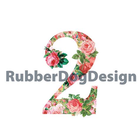 FLORAL LETTERS & NUMBERS Digital Flower Fonts Clip Art Graphics for Personal or Commercial Use ...