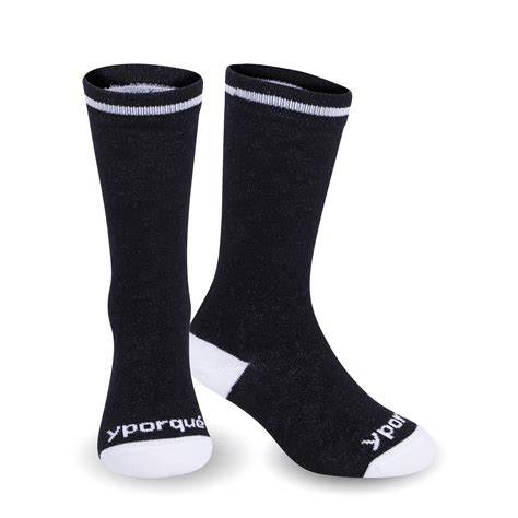 Yporque Black & White Socks — BAMBINIFASHION.COM