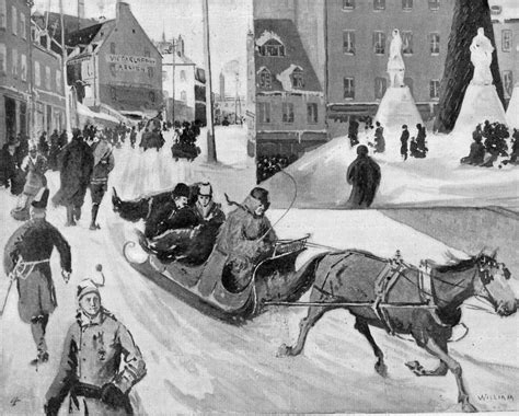 QUEBEC WINTER CARNIVAL, ICE PALACE, CANOE RACE, HISTORY