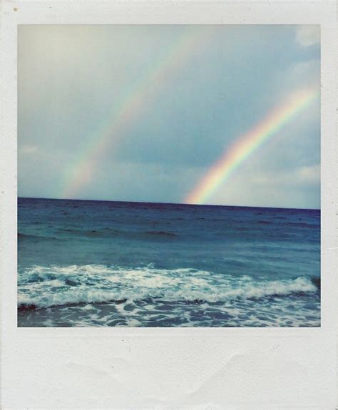 'Double Rainbow Polaroid' Sticker by vinyl-vision in 2020 | Polaroid pictures, Poloroid pictures ...