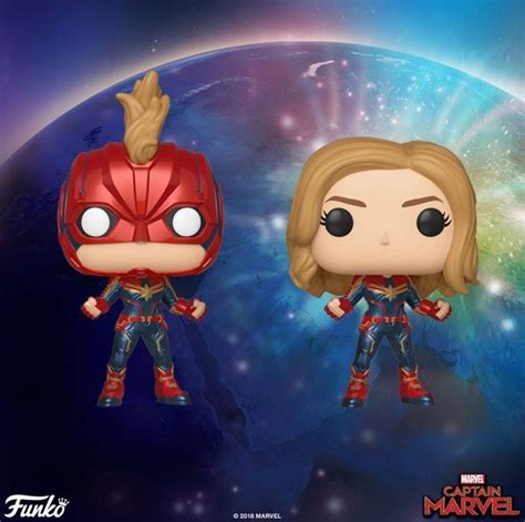 'Captain Marvel' Funko Pop Figures Are Live in 2021 | Funko pop marvel, Captain marvel, Funko pop