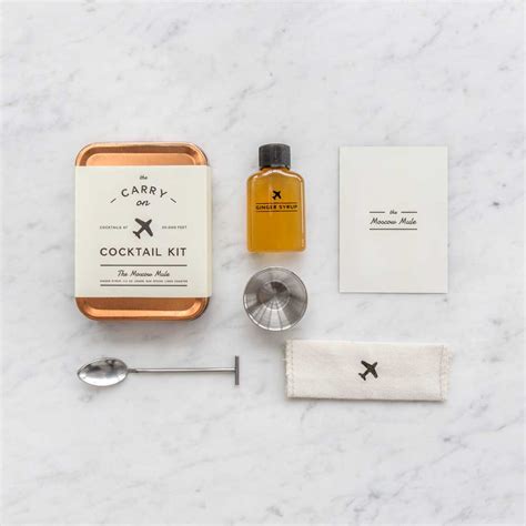 Moscow Mule Cocktail Travel Kit | Bevvy Shop