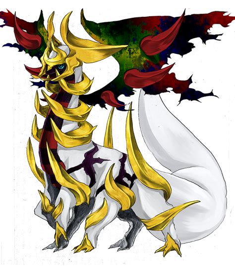 Dialga And Palkia And Giratina Fusion