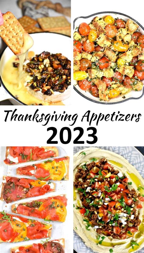 The BEST Thanksgiving Appetizers 2023 - GypsyPlate