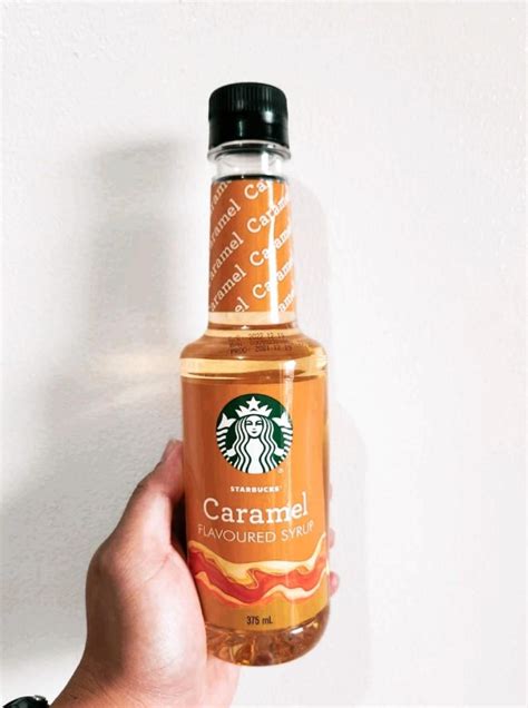 Starbucks Caramel Syrup, Food & Drinks, Other Food & Drinks on Carousell