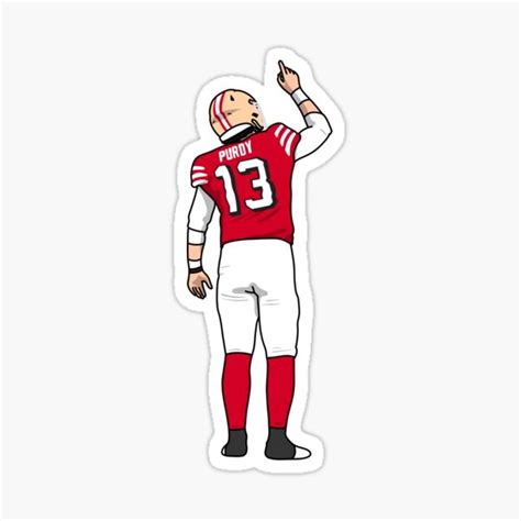 "Purdy the mr irrelevant" Sticker for Sale by hazardlevel | Redbubble