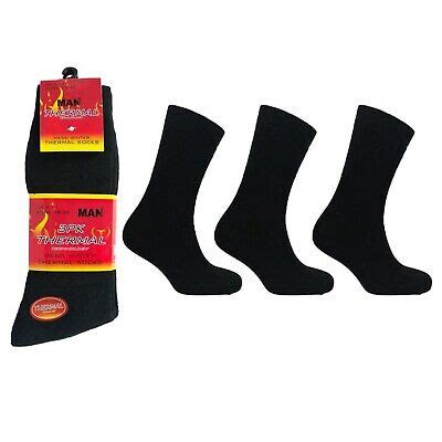 12 Pair Mens Thermal socks Thick Warm Winter Outdoor Work Boot Heavy ...