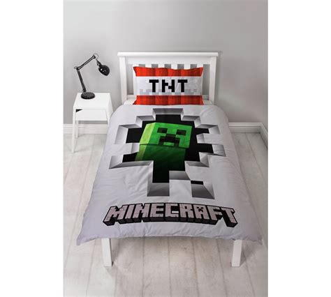 Buy Minecraft Bedding Set - Single | Kids bedding sets | Argos | Single ...