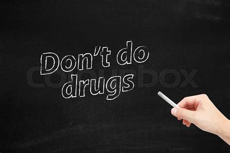 Dont do drugs | Stock image | Colourbox