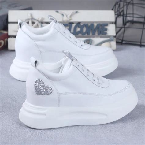 White Platform Sneakers Comfortable