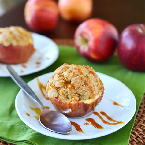 Apple Crunch Pie Apple Cups