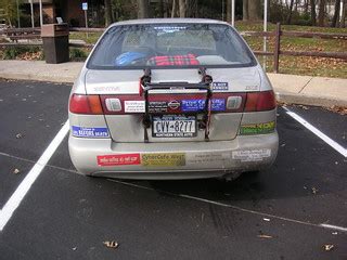 Nice bumper stickers | Saw this car on the way back to schoo… | Flickr