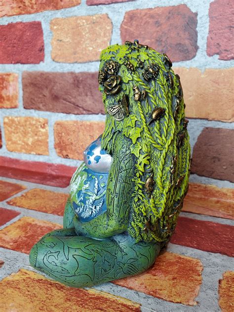 Vintage Gaia Statue Mother Gaia Earth Goddess - Etsy