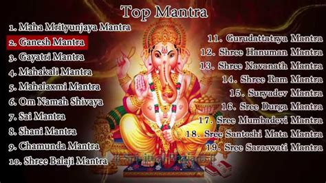 Top 19 Hindu Mantras - Sai Mantra - Gayatri Mantra - Hanuman Mantra ...