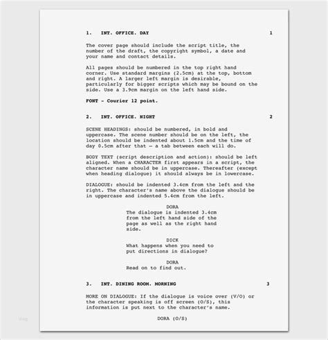 62 Erstaunlich Film Script Vorlage Galerie - Vorlage Ideen