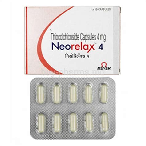 Thiocolchicoside Capsules General Medicines at Best Price in Surat | Medzeel Lifescience