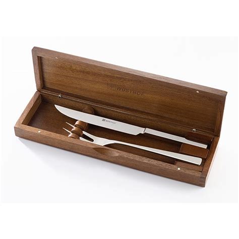 Wusthof Stainless Steel Two Piece Carving Set - Just Grillin Outdoor Living