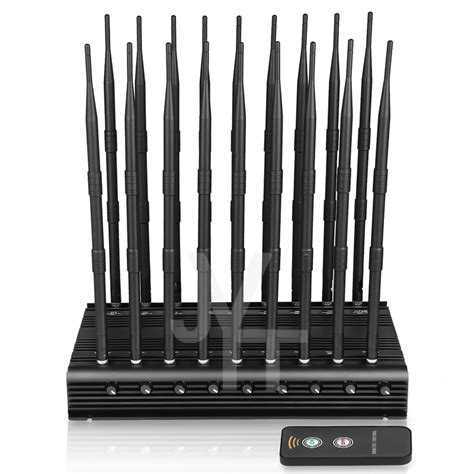 World First 18 antennas all-in-one 5.2G 5.8G all frequencies Signal jammer With Remote Control