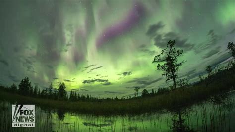Northern Lights cast a green glow above Alaska’s Glacier Bay National Park | Fox News Video