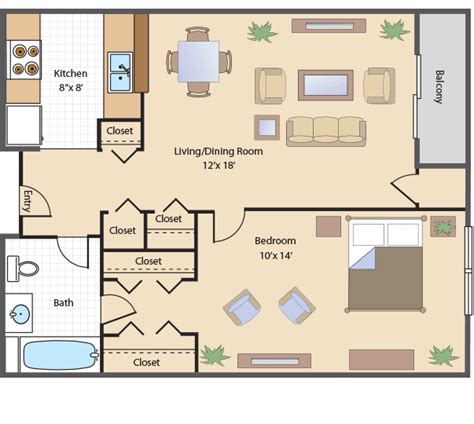 Floor Plans & Rates - Laurel Lakes Apartments