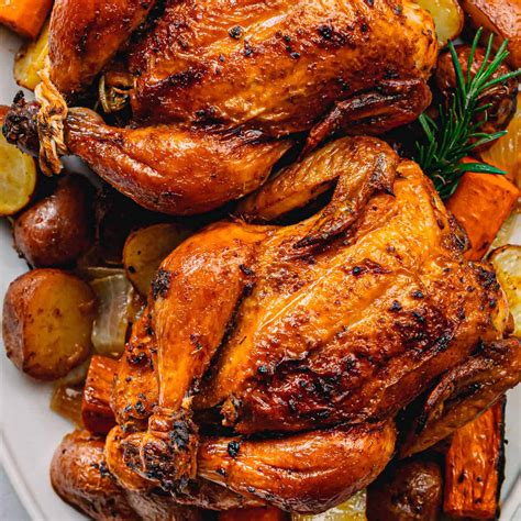 Roasted Cornish Hen (with Mixed Vegetables) | Posh Journal