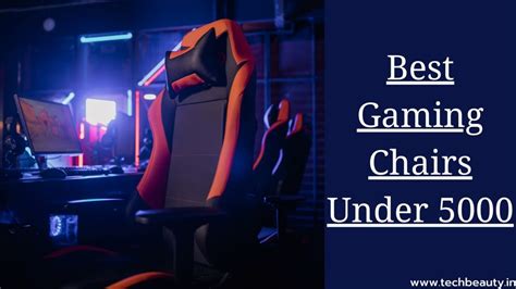 Best Gaming Chair Under 5000 In India (March 2024) | Techbeauty