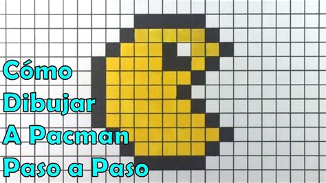 Cómo Dibujar a Pacman en 8-bit o Pixel Art! TUTORIAL PASO A PASO - YouTube