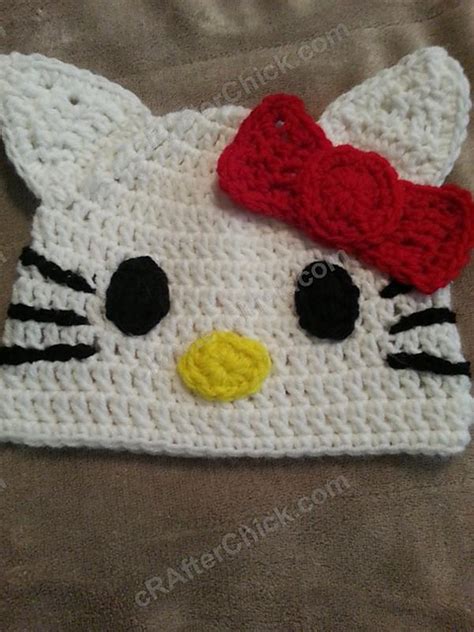 Ravelry: Hello Kitty Beanie pattern by Niki Wyre