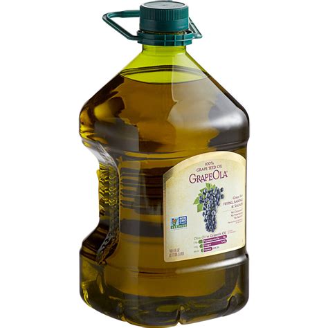 Grapeola 100% Grape Seed Oil (3 Liter): WebstaurantStore