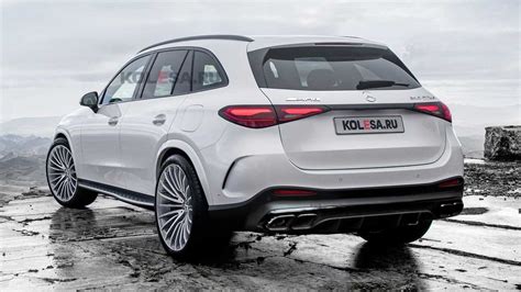 2024 Mercedes-AMG GLC 63 Rendering Sees Into The SUV's Four-Cylinder Future