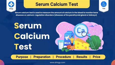 Serum Calcium Test Normal Range, Procedure and Purpose - Drlogy