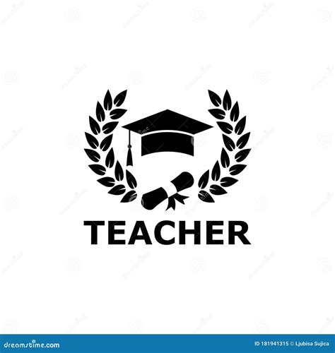 Teacher Concept Illustration Icon Isolated on White Background Stock ...