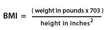 The BMI Formula - How To Calculate