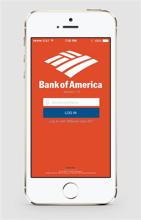 Bank of America iOS App Facelift on Behance