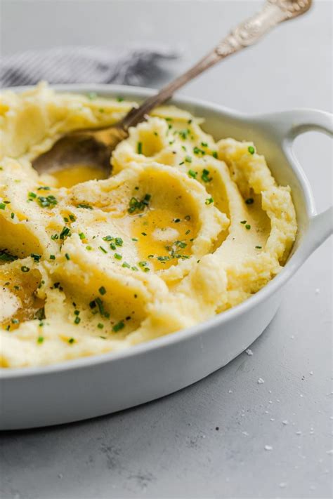 Classic Yukon Gold Mashed Potatoes - A Beautiful Plate