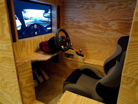 "Insane DIY Video-Game Racing Cockpit" My Enclosed Cockpit - Sim Racing ...