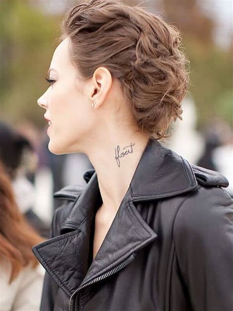 29 Gorgeous Neck Tattoos for Women to Inspire Your Next Ink - ZestVine - 2024