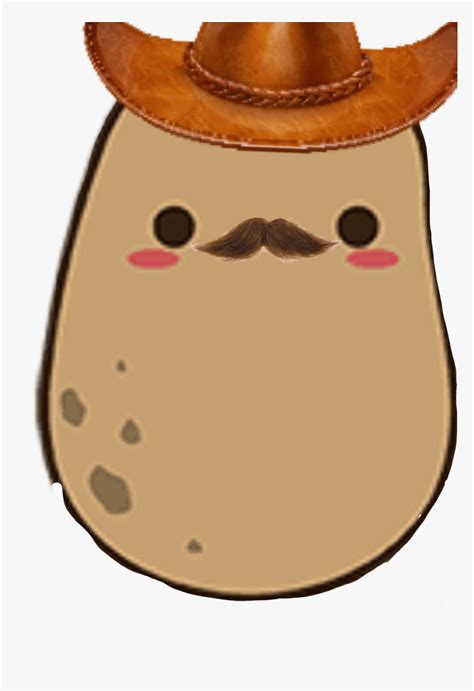 #kawaii #kartoffel - Potato Sticker, HD Png Download , Transparent Png Image - PNGitem