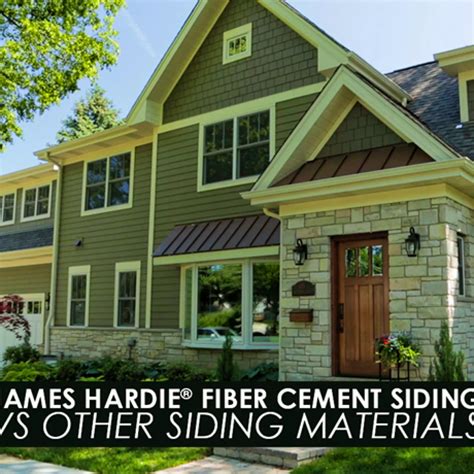 James Hardie Fiber Cement Siding vs Other Siding Materials