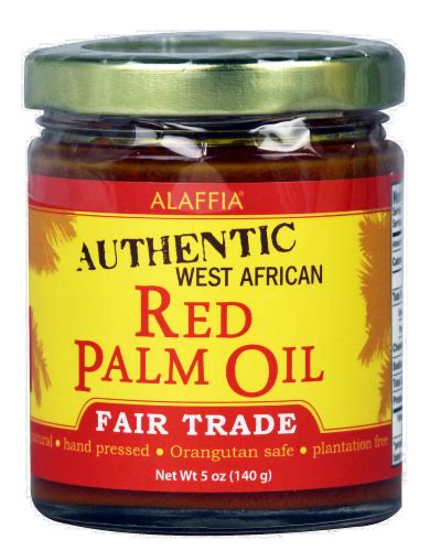 Alaffia Authentic West African Fair Trade Red Palm Oil, 5 OZ - King Soopers