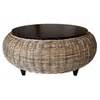 [View 36+] Round Coffee Table With Basket Storage