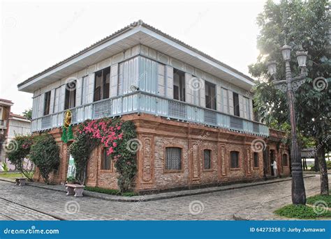 Old House of a Wealthy Family in the Philippines during the Spanish Colonial Era. Editorial ...