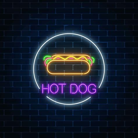 Hot Dog Neon Sign Led | Etsy