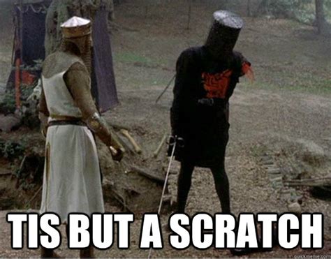 Monty Python Black Knight Meme