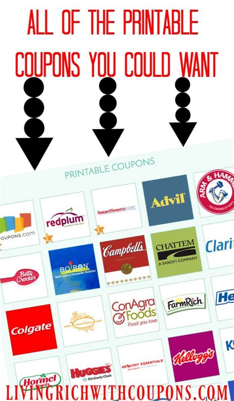 Printable Coupons 2024 | Living Rich With Coupons®