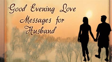 Good Evening Love Messages for Husband