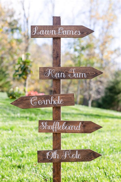 Rustic Wedding Sign | Outdoor wedding venues, Rustic wedding photos, Rustic outdoor wedding