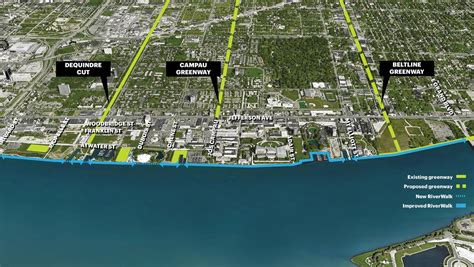 Detroit's riverfront plan includes a beach, more parks, fewer condos